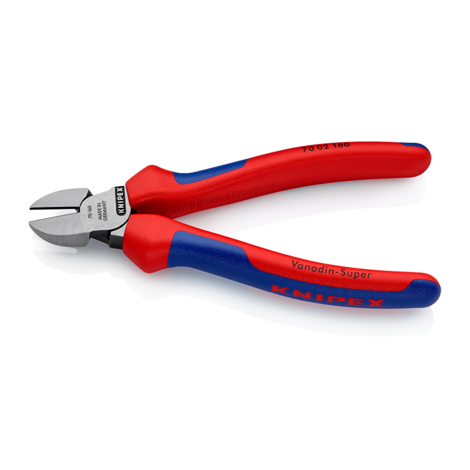 Zijsnijtang, 160mm, met facet, Knipex
