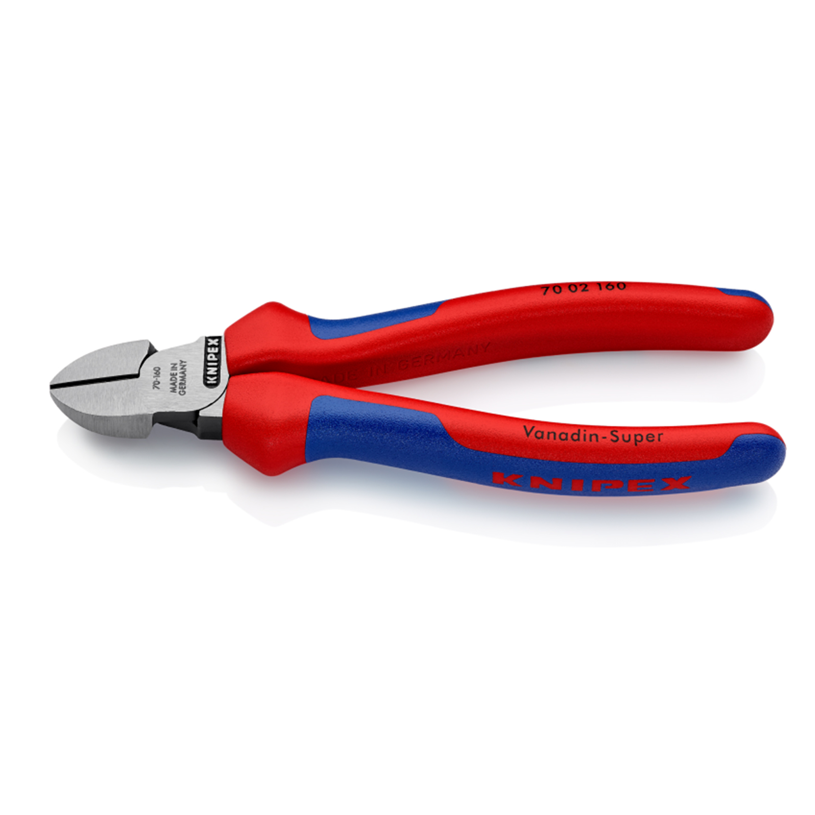 Zijsnijtang, 160mm, met facet, Knipex