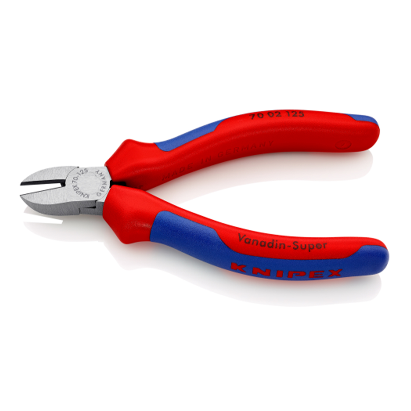 Zijsnijtang, kracht, 125mm, Knipex