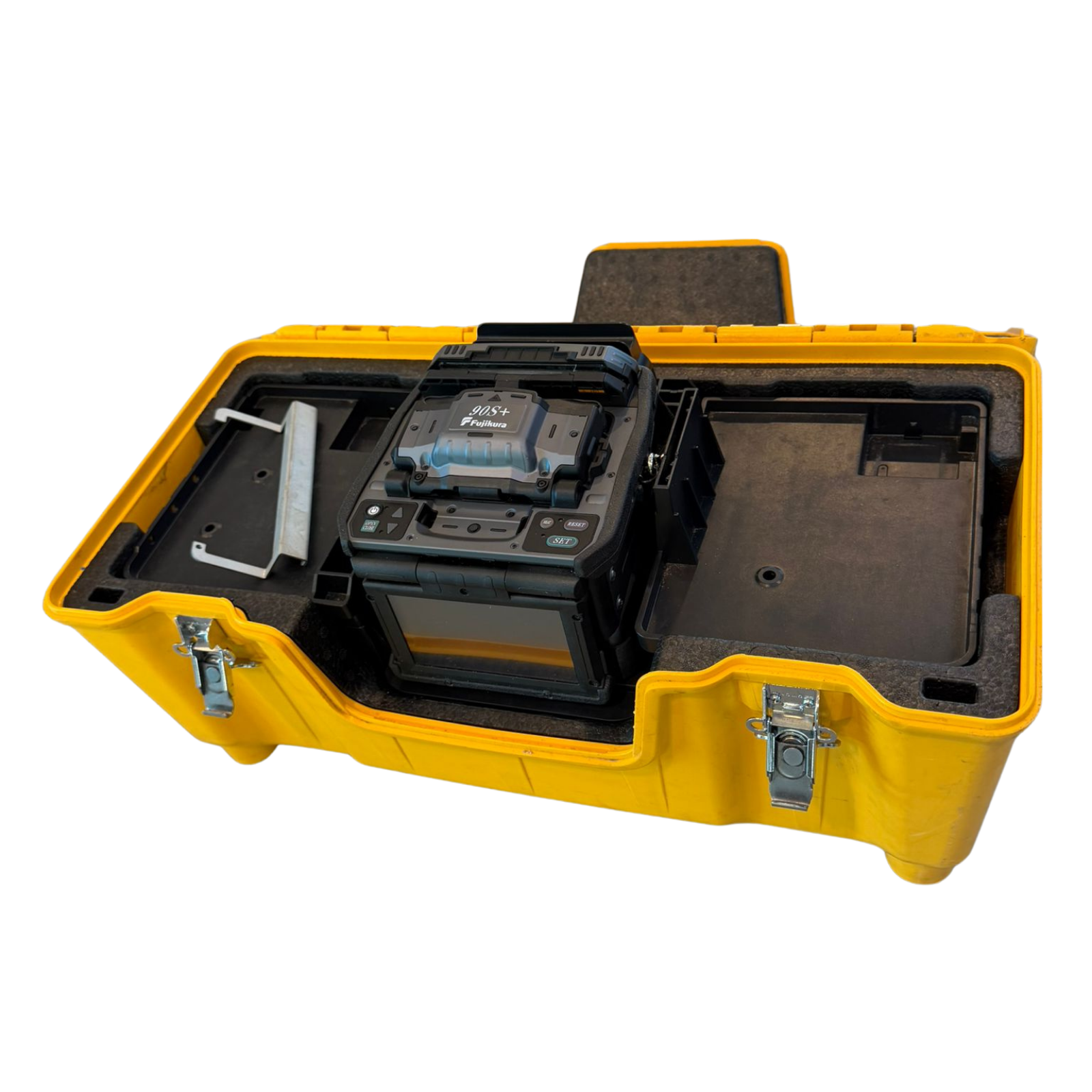 Tweedehands lasapparaat, 90S+, 12359 lassen, bouwjaar 2023, inclusief CT-50 cleaver, Fujikura